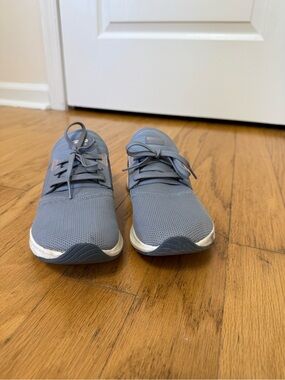 New Balance Women's Gray Mesh Athletic Sneakers